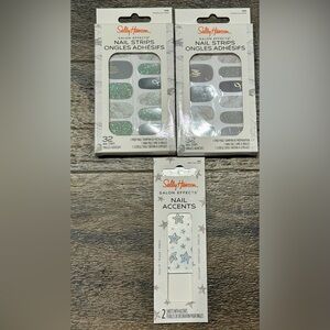 Sally Hansen Salon Effects Nail Accents - Silver Glitter
